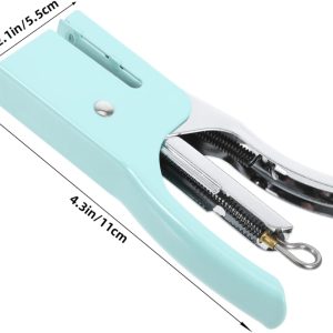 Mini Handheld Stapler Small Hand-held Stapler Cute Desk Stapler Portable Small Stapler For Office School Home Or Travel Use